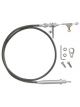 Lokar Kickdown Cables Suit C4 Black Kit
