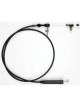 Lokar Kickdown Cables T350 Black Midnight Series
