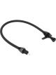 Lokar Black Th350 Th400 Dipstick Flexible Firewall Mount