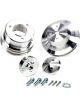 March Performance March Pulley Set B/B Chev Double V-Belt Suit Long W/Pu