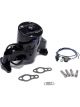Meziere Electric Water Pump Sbc , 4.3 V6 40 Gpm Black