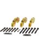 Milodon Bb Ford 429 460 4 Bolt Main Caps Splayed ( 3 Caps Only )