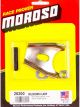 Moroso Chev Dist Hold Down Clamp With Stud, Clear-Zinc Steel