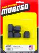 Moroso Wheel Nuts 12Mm-1.5 (5-Pk) 60° Tapered Seat, Black Oxide