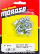 Moroso Oval Head Quick 5/16 Fastener .500 Long Body (10Pk)