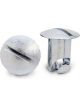 Moroso Oval Head Quick Fastener .500 Long Body