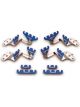 Moroso Spark Plug Lead Holder Late Sb Steel Bracket Blue 7-9Mm Leads