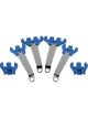 Moroso Spark Plug Uni Looms Holders Steel Bracket Blue 7-9Mm Leads