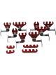Moroso Spark Plug B/B Chev Lead Holde Show Car Kit Red 7-9Mm Leads