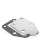 Mr Gasket Sb Chev Fuel Pump Block Off Plate Chrome