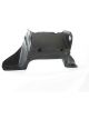 Pioneer Motor Mount Bolt-On Rubber / Steel Black Paint Small Block Ford