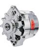 Powermaster Chrome Alternator 100Amp Delco Gm 12Si W/1V Pulley
