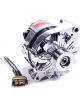 Powermaster P/Master Ford Alternator 85Amp Chrome Int Reg 2G . 6 Groove