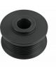 Powermaster Black Alternator 6 Groove 2