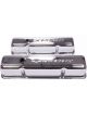 Proform Engine Valve Covers Stamped Steel Tall Chrome with Bowtie Logo