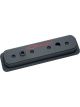 Proform Engine Valve Covers Center Bolt Style Die Cast Black with Bowtie Logo 