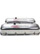 Proform Engine Valve Covers Tall Style Die Cast Polished with Bowtie Logo