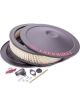 Proform 14 Round Air Cleaner Assembly Black Wrinkle Chevy