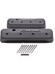 Proform Blk Bowtie Emb Raised Vortec Style Centre Bolt V/Cover Tall