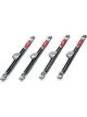Proform Valve Cover Hold Down Clamps Chrome Red Bowtie 4 Per Pack