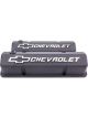 Proform Sbc Valve Cover Black Crinkle 'Chevrolet' Emblem Raised