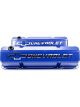 Proform Sb/C Slant Valve Covers Blue 'Chevrolet' Emblem Recessed