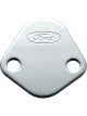 Proform Ford Fuel Pump Block Off Plate Ford Oval Stamp, Incl Gasket