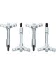 Proform Ford Tall Wing Nuts Chrome 1/4-20, 4 Per Pack