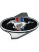 Proform Ford Air Cleaner Nut Chrome With Mustang Pony Logo
