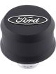 Proform Ford Black Slant Edge Alumin Breather Cap Raise Oval Emblem