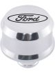 Proform Ford Polish Slant Edge Alumin Breather Cap Blk Recessed