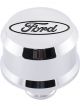 Proform Chrome Slant Edge Alum Push In Air Breather Cap 2.5