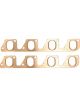 SCE Pro Copper Embossed Exhaust Manifold Gasket