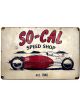 So Cal Speedshop Bellytank Tin Sign 11.5 X 17.5