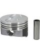 Speed Pro Pistons Hypereutectic Flat 4.030 in. Bore for Chevy Set of 8