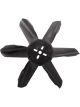 Speedway Products 6 Blade Nylon Fan 14 Dia Flex Fan (RS-ALL30091)