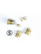 Stromberg 97 Ford Nut Set 3 Per Set With Ferrules