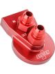 System One Billet Remote Filter Mount -10 Flat 2 Bolt Mounting S