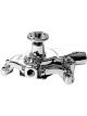 Tuffstuff Sbc Short Chrome Water Pump Cast High Flow (F1354NB)