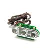 Vintage Air 3 Knob Streamline. Billet Polish Geniv Controller