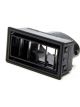 Vintage Air Rect Air Duct 3.875X2 Black Plastic