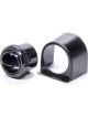 Vintage Air Underdash Vent Round All Black