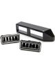 Vintage Air Underdash Louver Black Double Louver