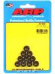 ARP Nuts 12Pt Steel Black 7mm x 1.00 RH Thread Qty 10