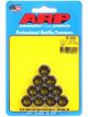 ARP Nut 12Pt Steel Black 10mm x 1.25 Thread Qty 10