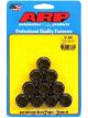 ARP Nut 12Pt Steel Black 1/2