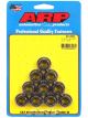 ARP Nut 12Pt Steel Black 12mm x 1.25 Thread 16mm Wrench Size Qty 10