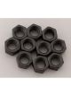 ARP Nut Hex Serrated Flange S/S Polished 1/4
