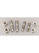 ARP Oil Pan Studs S/S Hex Nut Ford SB Windsor Late Model w/ Side Rail