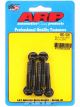 ARP Bolts Hex Head Steel Black 6mm x 1.0 RH Thread 40mm UHL Qty 5
